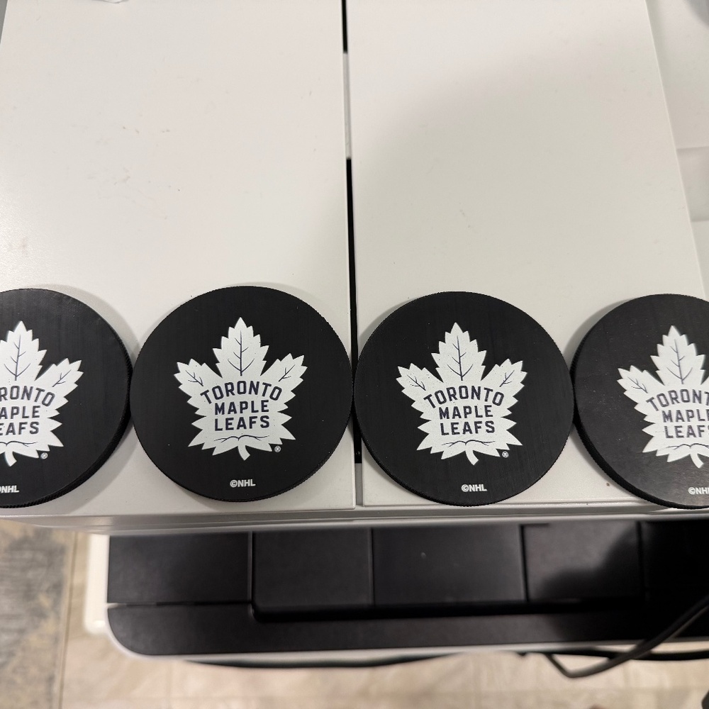 Toronto Maple Leafs Coaster (four coasters)